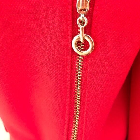 Ellen Tracy Red & Gold Jacket - Picture 6 of 12
